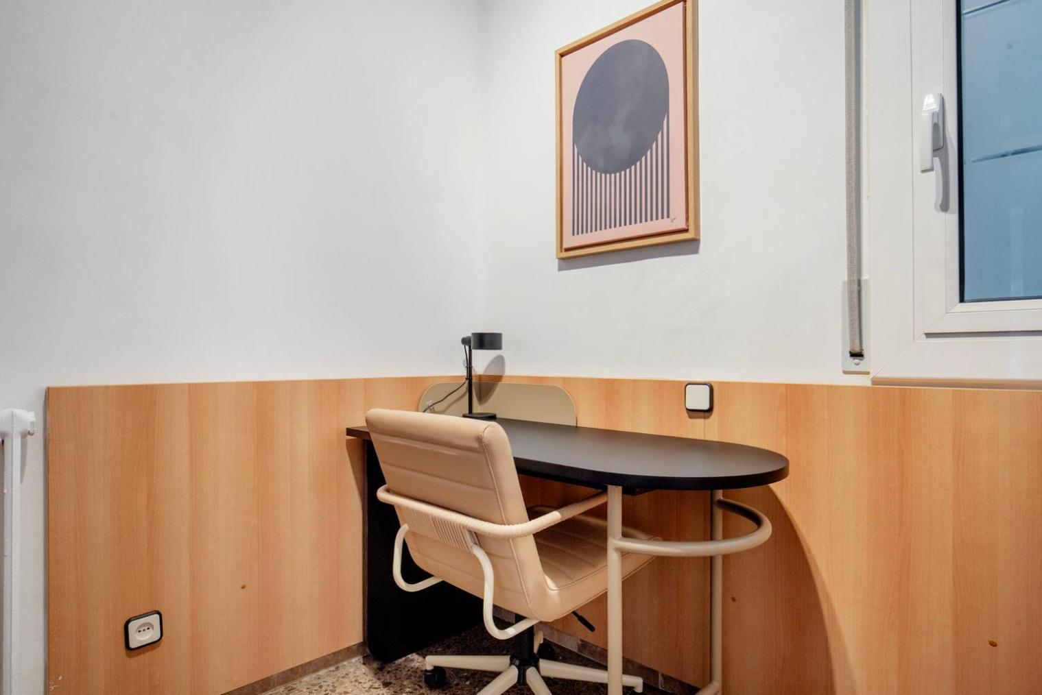Blueground Galvany Balcony Furnished Bcn-127 Appartement Barcelone